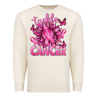 Sandshell Tackle Cancer with Sunflower Premium Sweatshirt - texasbilliewilder