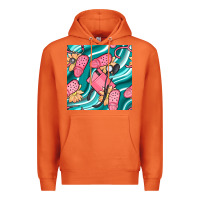 Carrot nurse slippers seamless pattern Premium Hoodie - BundleAndBundleShop