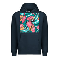 Navy nurse slippers seamless pattern Premium Hoodie - BundleAndBundleShop