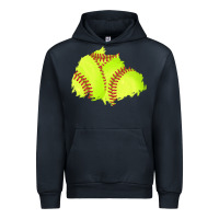 Navy softball patch Urban Hoodie - AdoDesignShop