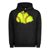 Pigment Black softball patch Urban Hoodie - AdoDesignShop