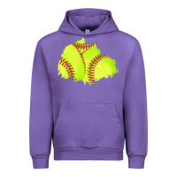 Tulip softball patch Urban Hoodie - AdoDesignShop