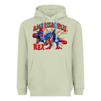 Matcha Amerisaurus rex Heavyweight Hoodie - texasbilliewilder