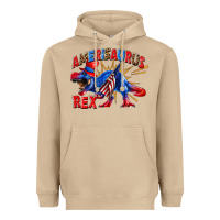 Mushroom Amerisaurus rex Heavyweight Hoodie - texasbilliewilder