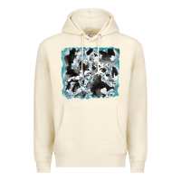Sandshell cowhide glitter leather background Premium Hoodie - RanaPortraitStore