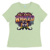 Matcha lets get wıcked Ladies Tee - BarkalooDesign