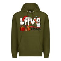 Christmas Love  Dentist Premium Hoodie | Teevron