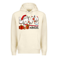 Sandshell Christmas love  dentist Premium Hoodie - AdoDesignShop