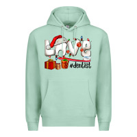 Seafoam Christmas love  dentist Premium Hoodie - AdoDesignShop