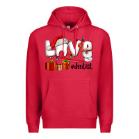 Cardinal Christmas love  dentist Premium Hoodie - AdoDesignShop