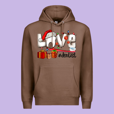 Christmas Love  Dentist Premium Hoodie Designed By Adodesignshop