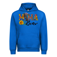 Cobalt pink mama bear with cute bear Urban Hoodie - Artiststas