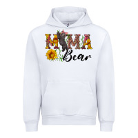 White pink mama bear with cute bear Urban Hoodie - Artiststas