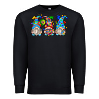 Black autism gnomes Premium Sweatshirt - Zillion Design Studio