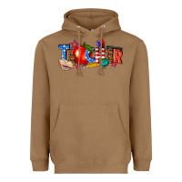 Toasted Coconut American teacher Heavyweight Hoodie - texasbilliewilder