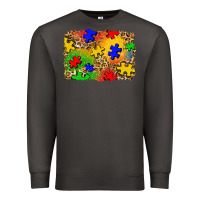 Smoke autism background Premium Sweatshirt - Zillion Design Studio