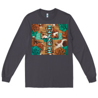 Smoke blessed cross Long Sleeve Tee - BarkalooDesign
