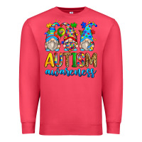 Cardinal autism awareness gnomes Premium Sweatshirt - Zillion Design Studio