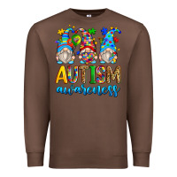 Chestnut autism awareness gnomes Premium Sweatshirt - Zillion Design Studio