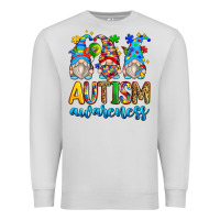Dove Grey autism awareness gnomes Premium Sweatshirt - Zillion Design Studio