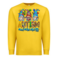 Lemon autism awareness gnomes Premium Sweatshirt - Zillion Design Studio