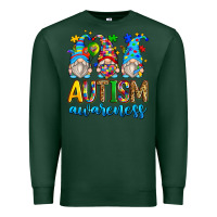 Sports Green autism awareness gnomes Premium Sweatshirt - Zillion Design Studio