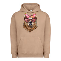 Pigment Burro mama bear with glasses and bandana Urban Hoodie - Artiststas