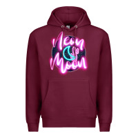 Neon Moon Premium Hoodie | Teevron