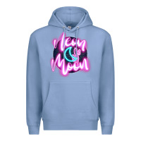 Colony Blue neon moon Premium Hoodie - JahusDesignShop