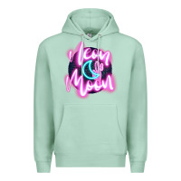 Seafoam neon moon Premium Hoodie - JahusDesignShop