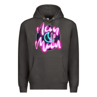 Smoke neon moon Premium Hoodie - JahusDesignShop