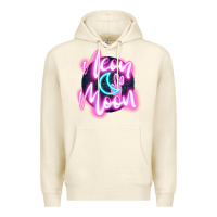 Sandshell neon moon Premium Hoodie - JahusDesignShop