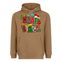 Toasted Coconut head start christmas Heavyweight Hoodie - Zillion Design Studio