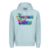 Blue Mist summer vibes Premium Hoodie - JahusDesignShop