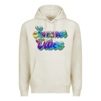 Oatmeal Heather summer vibes Premium Hoodie - JahusDesignShop