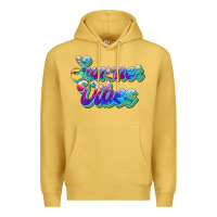Antique Gold summer vibes Premium Hoodie - JahusDesignShop