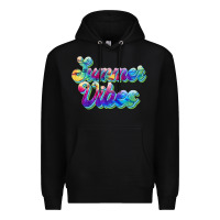Black summer vibes Premium Hoodie - JahusDesignShop