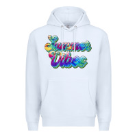 White summer vibes Premium Hoodie - JahusDesignShop