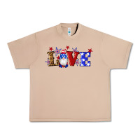 Burro american flag gnomes love Urban Heavy Tee - Artiststas