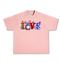Salmon american flag gnomes love Urban Heavy Tee - Artiststas