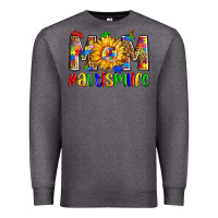 Charcoal Heather mom #autism life Premium Sweatshirt - Zillion Design Studio