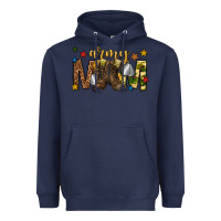Navy army mom Heavyweight Hoodie - texasbilliewilder