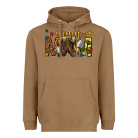Toasted Coconut army mom Heavyweight Hoodie - texasbilliewilder