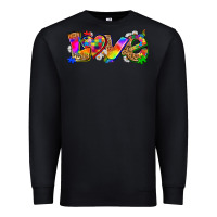 Black love autism Premium Sweatshirt - Zillion Design Studio