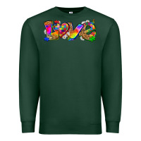 Sports Green love autism Premium Sweatshirt - Zillion Design Studio