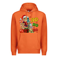 Carrot Christmas ho ho ho skeleton Premium Hoodie - AdoDesignShop