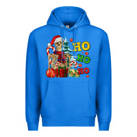 True Royal Christmas ho ho ho skeleton Premium Hoodie - AdoDesignShop