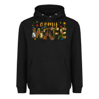 Black army wife western Heavyweight Hoodie - texasbilliewilder
