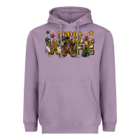 Lavender army wife western Heavyweight Hoodie - texasbilliewilder
