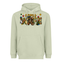 Matcha army wife western Heavyweight Hoodie - texasbilliewilder